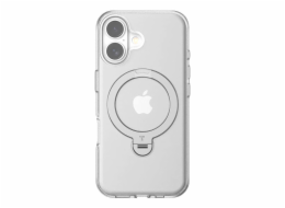 Torras Ostand Spin Case for iPhone 16 Plus (Transparent)