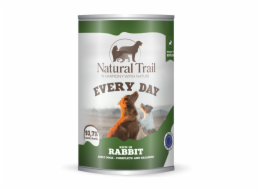 NATURAL TRAIL Every Day Rich in rabbit - vlhké krmivo pro psy - 400g