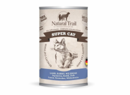 NATURAL TRAIL Super Cat Lamb, rabbit, wild boar - mokré krmivo pro kočky - 400g