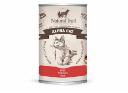 NATURAL TRAIL Alpha Cat Beef - mokré krmivo pro kočky - 400g