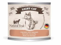 NATURAL TRAIL Light Cat Chicken with shrimp - mokré krmivo pro kočky - 200g