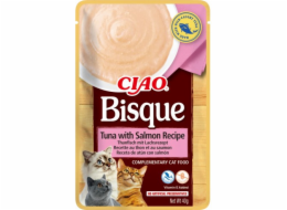 INABA Ciao Bisque Tuna with Salmon - pamlsek pro kočky - 40g