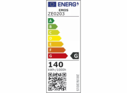 Lineární halogenová žárovka J118 140W R7s teplá bílá