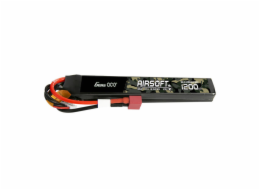 Gens Ace 25C 1200mAh 3S1P 11,1V sedlová airsoftová pistolová lipo baterie s T zástrčkou