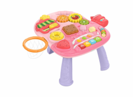 Interactive educational 4-in-1 table (pink) Huanger HE0817