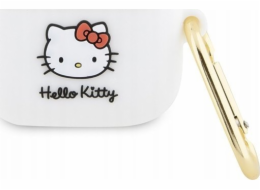 Sourcing Hello Kitty HKA33DKHSH Airpods 3 kryt bílý/bílý Silikonová 3D Kitty hlava