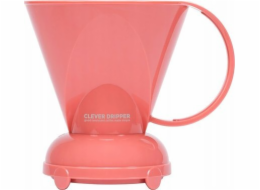 Clever  Dripper - Kávovar L 500ml růžový + 100 filtrů