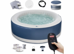 Zahradní jacuzzi MSpa Bazén s hydromasážním nafukovacím bazénem Vento MSpa 6 osob SPA Bubbles