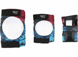 Nils Extreme Protector set H734 White velikost L