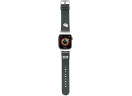 Popruh Hello Kitty Kitty Head - Popruh Apple Watch 38/40/41 mm (černý)