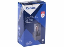 Kanlux nástěnné svítidlo Kanlux Laven 36548 zahradní nástěnné svítidlo IP44 1x10W E27 grafit