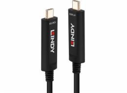 Kabel Lindy Hybridní video kabel Lindy Fiber Optic USB Type C 5m