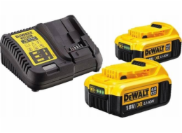 Dewalt  CHARGER DCB1104 +2x4,0Ah DCB1104M2