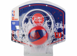 Wilson  NBA Team Detroit Pistons Mini Hoop WTBA1302DET Modrá Jedna velikost