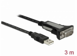 Delock USB 2.0 1 x sériový RS-232 adaptér 3 m