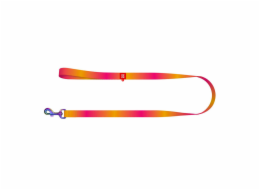 WAUDOG gradient nylon dog leash, 122 cm long, orange