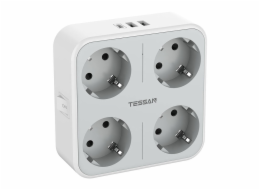 Tessan wall socket TS-302-DE-C