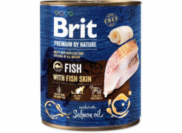 BRIT Premium by nature Fish with fish skin - vlhké krmivo pro psy - 800g