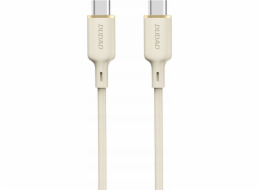 Kabel USB-C na USB-C Dudao L7SCC2M 100W 2m (bílý)