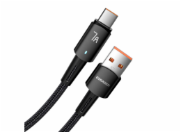 USB Cable Essager EXC7A-CG01-P  USB to USB-C 100W 1m (black)