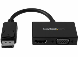 StarTech DisplayPort - HDMI - D-Sub (VGA) AV adaptér černý (DP2HDVGA)