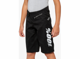 100% Szorty juniorskie 100% R-CORE Youth Shorts black roz. 26 (EUR 40) (NEW 2022)