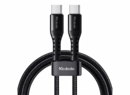 Kabel USB-C na USB-C Mcdodo CA-5640, 60W, 0,2 m (černý)