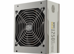 Cooler Master MWE Gold 1250 - V2 ATX 3.0 White Version napájecí zdroj 1250 W 24-pin ATX Bílá