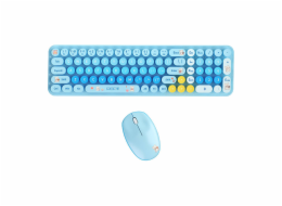 MOFI Baby Bear Wireless Keyboard + Mouse Set (blue)