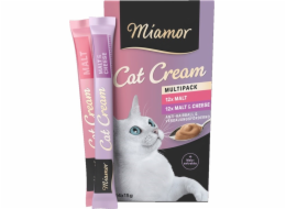 MIAMOR Cat Cream Malt - pamlsek pro kočky - 24x15g