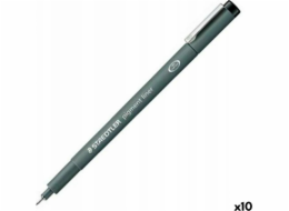 STAEDTLER pigmentová vložka 0,8mm schwarz 10 Stück