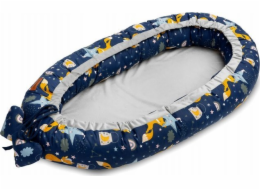 Sensillo COCOON VELVET NAVY NAVY FOXES 80x45