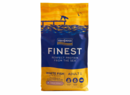 FISH4DOGS Finest Ocean White fish M/L - suché krmivo pro psy - 12kg