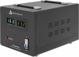 AZO digitální stabilizátor napětí AVR-3000 PRO 3000VA / 1800W