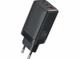 Usams  CC180 65W PD QC USB A+C+C nabíječka