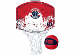 Wilson  NBA Team Washington Wizards Mini obruč WTBA1302WAS červená Jedna velikost