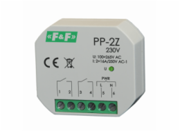 F&F Elektromagnetické relé 2Z 16A P/T - PP-2Z 230V