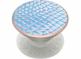 PopSockets  PopGrip - Výsuvná základna a držák pro smartphony a tablety s výměnnou horní částí - Iridescent Snake