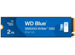 WD BLUE SSD NVMe 2TB PCIe SN5000, Gen4, (R:5150, W:4850MB/s)