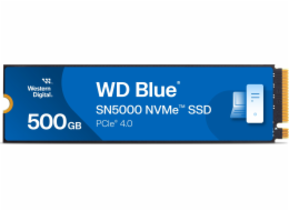 WD BLUE SSD NVMe 500GB PCIe SN5000, Gen4, (R:5000, W:4000MB/s)