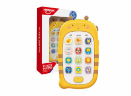 Huanger HE0536 toy phone with recording function (yellow)