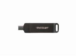 Flashdrive PATRIOT Rage R550 128GB 100 MB/S USB A+C Otočný design (PE128GR550DSAD) Černá