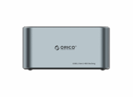 Orico docking station for 2.5" / 3.5" HDD / SSD, 5Gbps, USB-C to USB-C/A with cloning function (black)