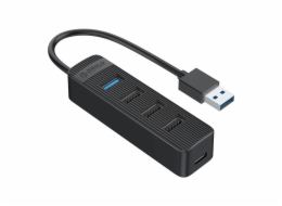 Orico USB to USB 3.0 + 3x USB 2.0 Hub Adapter (black)