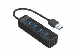 Orico TWU3 USB to 4x USB 3.0 Hub Adapter (black)