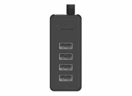 Orico W5P-100 USB to 4x USB 2.0 Hub Adapter (black)