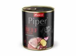 DOLINA NOTECI Piper Animals with beef liver and potatoes - vlhké krmivo pro psy - 800g