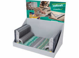 Wolfcraft Univerzální čtverec 200 x 300 mm Wolfcraft, displej 24 kusů