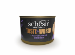 SCHESIR Taste the world Chicken thai coconut - vlhké krmivo pro psy - 150g