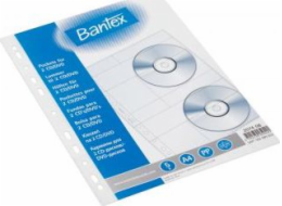 Bantex Sleeve na 2 CD 5 ks.